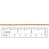BCH1009 18 Karat Gold Plated Oval Link Chain