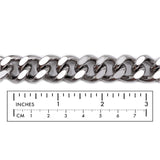 Stainless Steel Curb Chain With Ruler